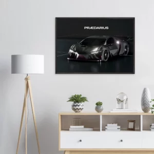 Affiche encadrée PRÆDARIUS® – Édition limitée 10 exemplaires